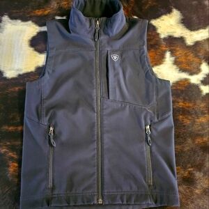 Ariat Boys Vest- Black - Medium 10/12